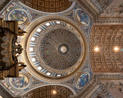 Ceil of the St` Peter`s Basillica