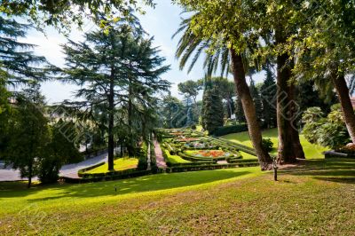 View at the Vatican Gardens