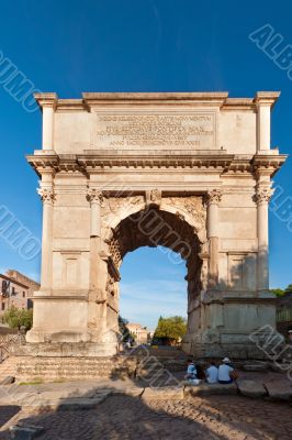 The Titus arch