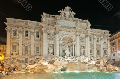 Trevi fountain