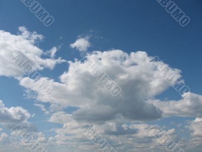 sky with clouds