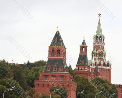 view of the Moscow Kremlin