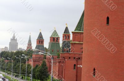 view of the Moscow Kremlin