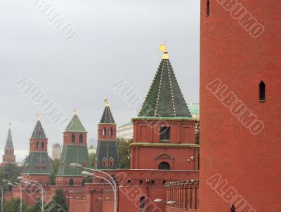 view of the Moscow Kremlin