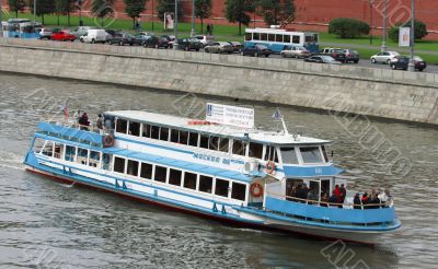 boat on the river