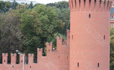 view of the Moscow Kremlin