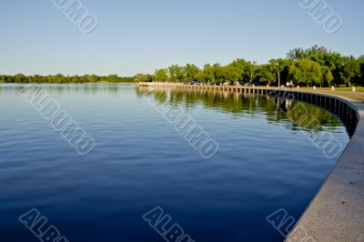 Wascana lake shores