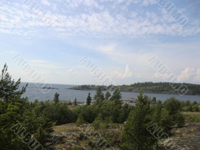 Islands of Ladoga lake