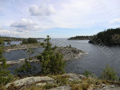 Gulf of Ladoga lake
