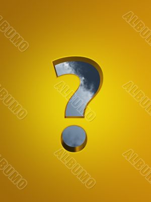 question mark