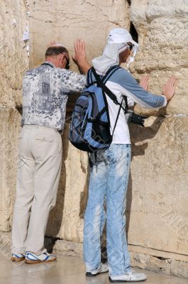 At the Wailing Wall