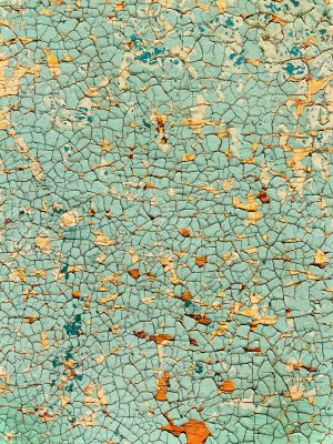 Old cracked painted surface