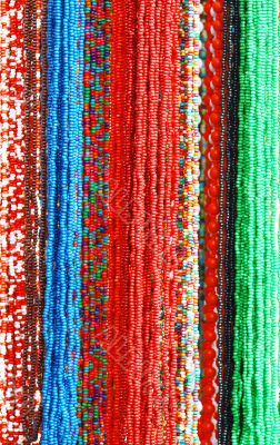 Colorful Beads Background