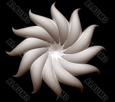 abstract flower