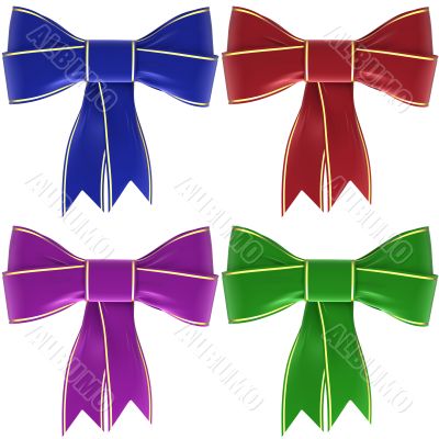a set of bows