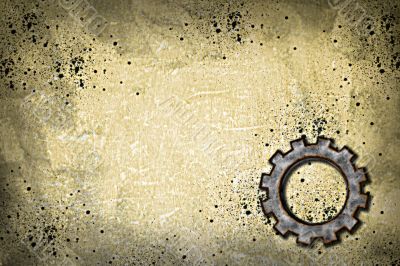 rusty gear wheel