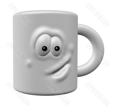 mug with face