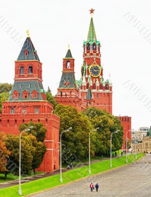 view of the Moscow Kremlin