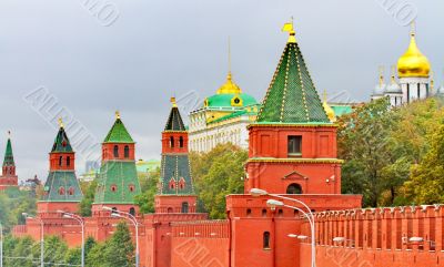 view of the Moscow Kremlin