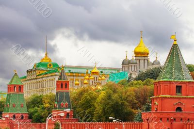 view of the Moscow Kremlin