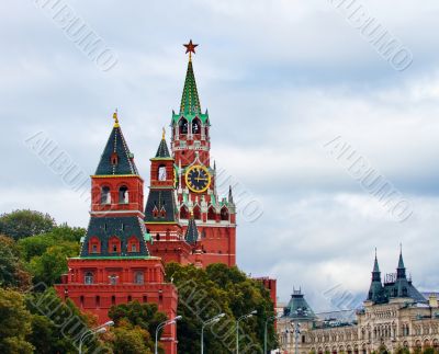 view of the Moscow Kremlin