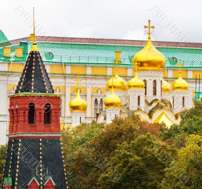 view of the Moscow Kremlin