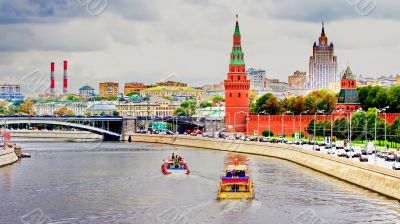 view of the Moscow Kremlin