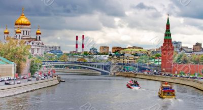 view of the Moscow Kremlin