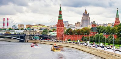 view of the Moscow Kremlin