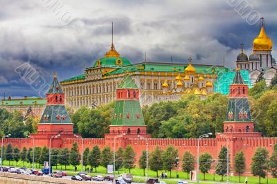 view of the Moscow Kremlin