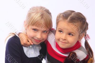 Two little girls