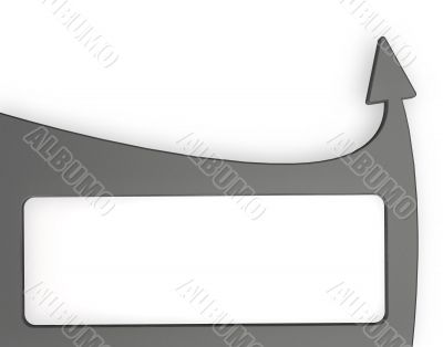 frame border with arrow