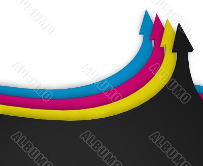 cmyk arrows