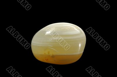 Yellow layered stone