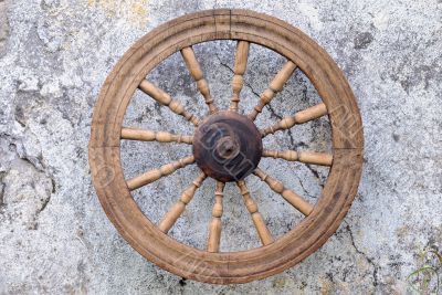Retro Spinning Wheel