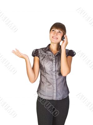 Woman on Phone