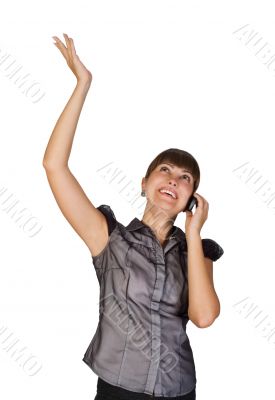 Woman on Phone
