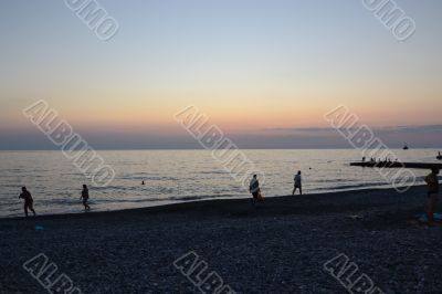 Deserted beach