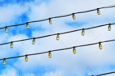 lights in the sky