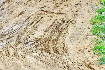 texture footprint of the machine