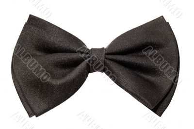 male black bow tie