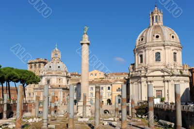Trajan`s Forum, Rome