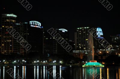 The Fountain of Lake Eola