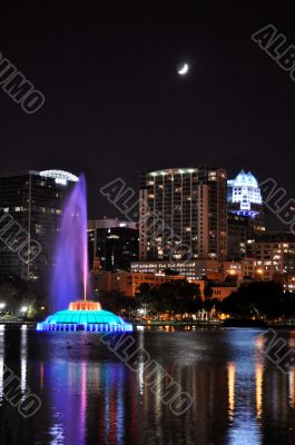 The Fountain of Lake Eola