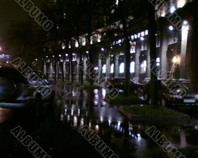 St.-Petersburg. Night.