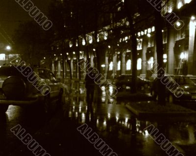 St.-Petersburg. Night.