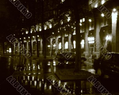 St.-Petersburg. Night.
