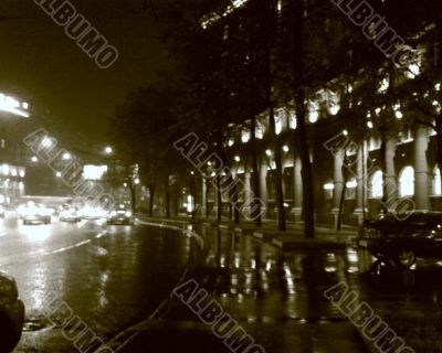St.-Petersburg. Night.