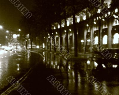St.-Petersburg. Night.