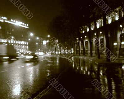St.-Petersburg. Night.